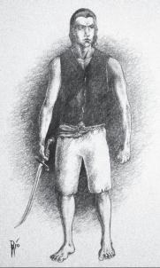 Spensir, First Mate on the Nightsfall.